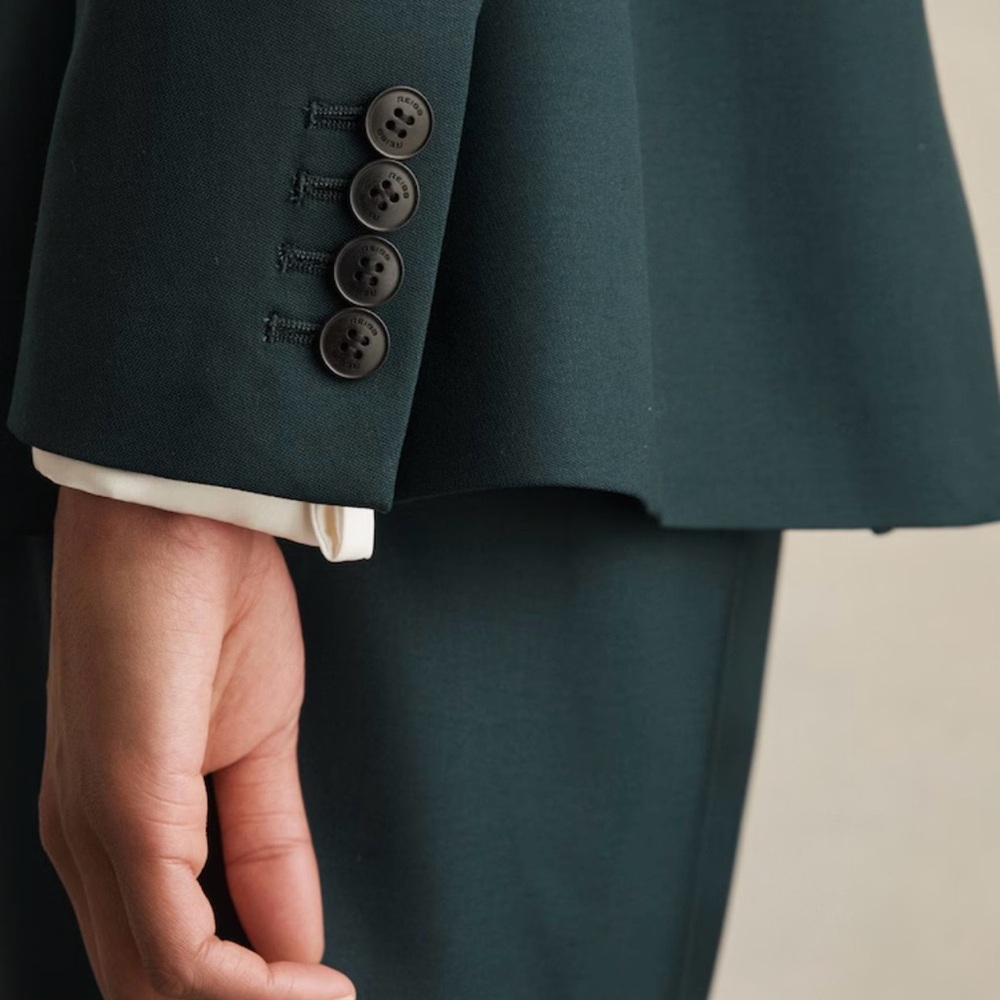 REISS- Jade Green Suit - Picture 9 of 12